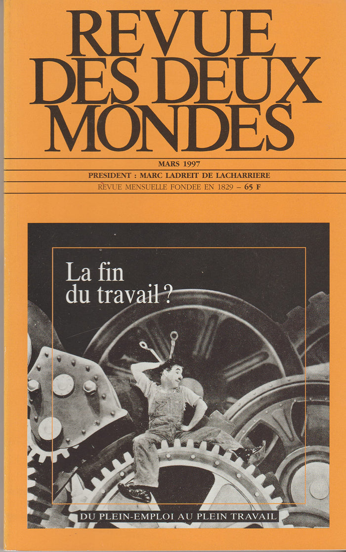 Revue des deux mondes Mars 1997