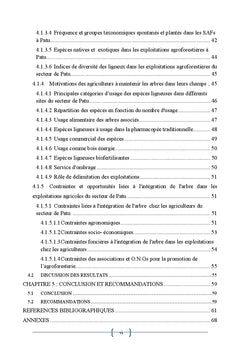 L'integration des arbres dans les champs agricoles en R.D Congo