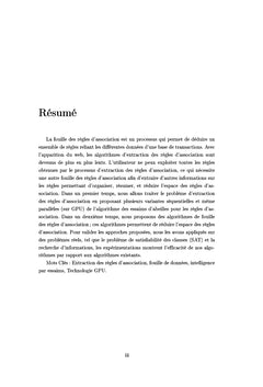 Fouille de règles d'association en GPU