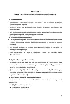 Modèles d'étude et d'expérimentation en physiologie