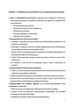 Modèles d'étude et d'expérimentation en physiologie