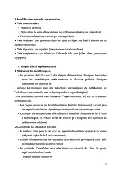 Modèles d'étude et d'expérimentation en physiologie