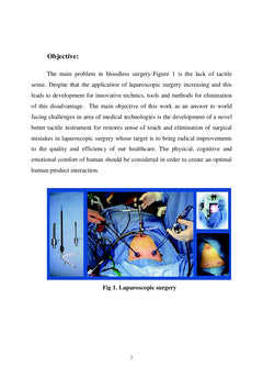 Tactile laparoscopic robot tool for restore sense of touch