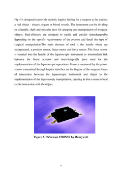 Tactile laparoscopic robot tool for restore sense of touch