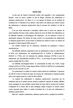 Conduite sous l'effet des médicaments et substances psycho-actives