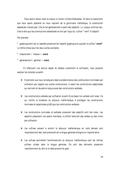 Etude lexicale du discours mathematique