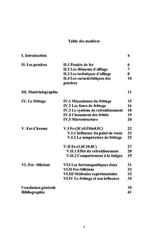 Relation entre la microstructure et les proprietes des aciers frittes