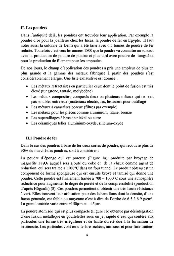 Relation entre la microstructure et les proprietes des aciers frittes