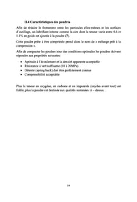 Relation entre la microstructure et les proprietes des aciers frittes