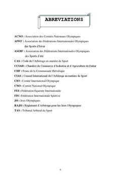 Le reglement des litiges sportifs par le TAS