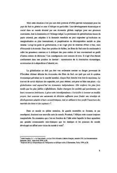 Les regroupements regionaux en Afrique