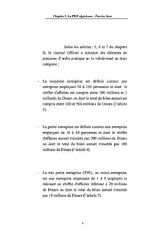 Le defi des politiques d'aide et de mise A niveau des PME en Algerie