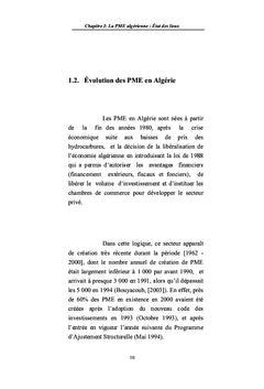 Le defi des politiques d'aide et de mise A niveau des PME en Algerie