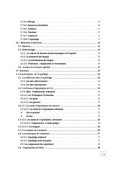 Impacts de l'orpaillage sur la vegetation dans le cercle de Kangaba