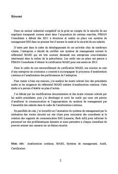 Renouvellement d'une Certification MASe