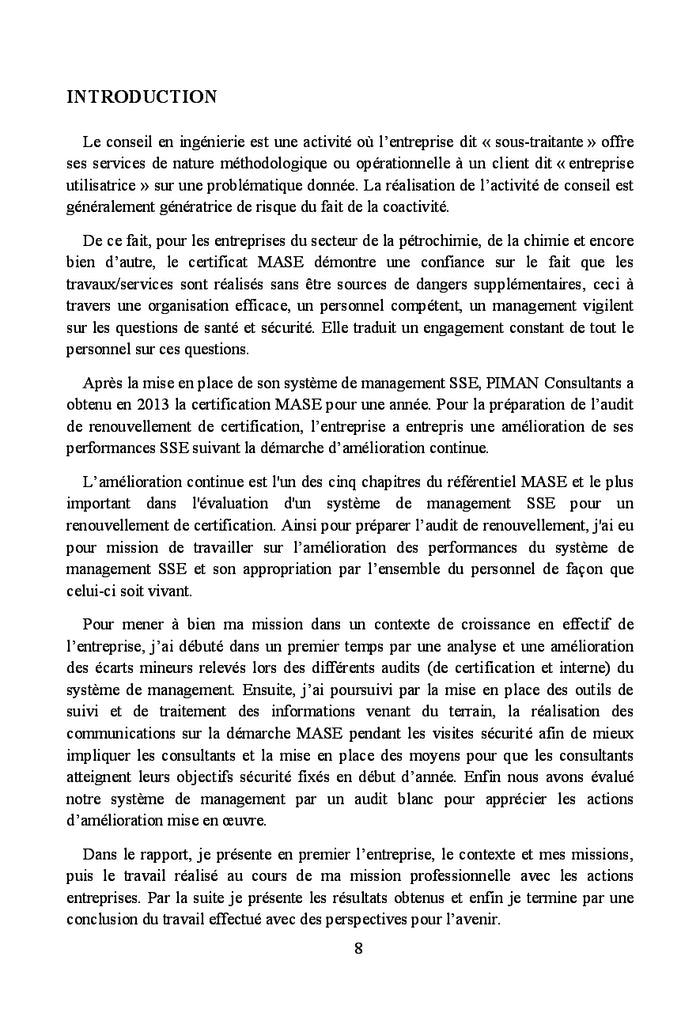 Renouvellement d'une Certification MASe