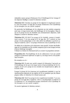 Sur les Feuilletages de Lie