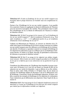 Sur les Feuilletages de Lie