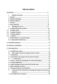 L'arabite mise en question au profit de la "tunisianite"