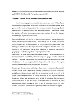 Valorisation du patrimoine dans le tourisme écologique au Sud Tunisien
