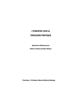L'essentiel sur la théologie pratique