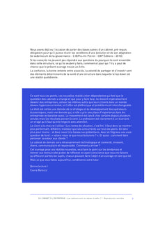 Du Cabinet A l'entreprise