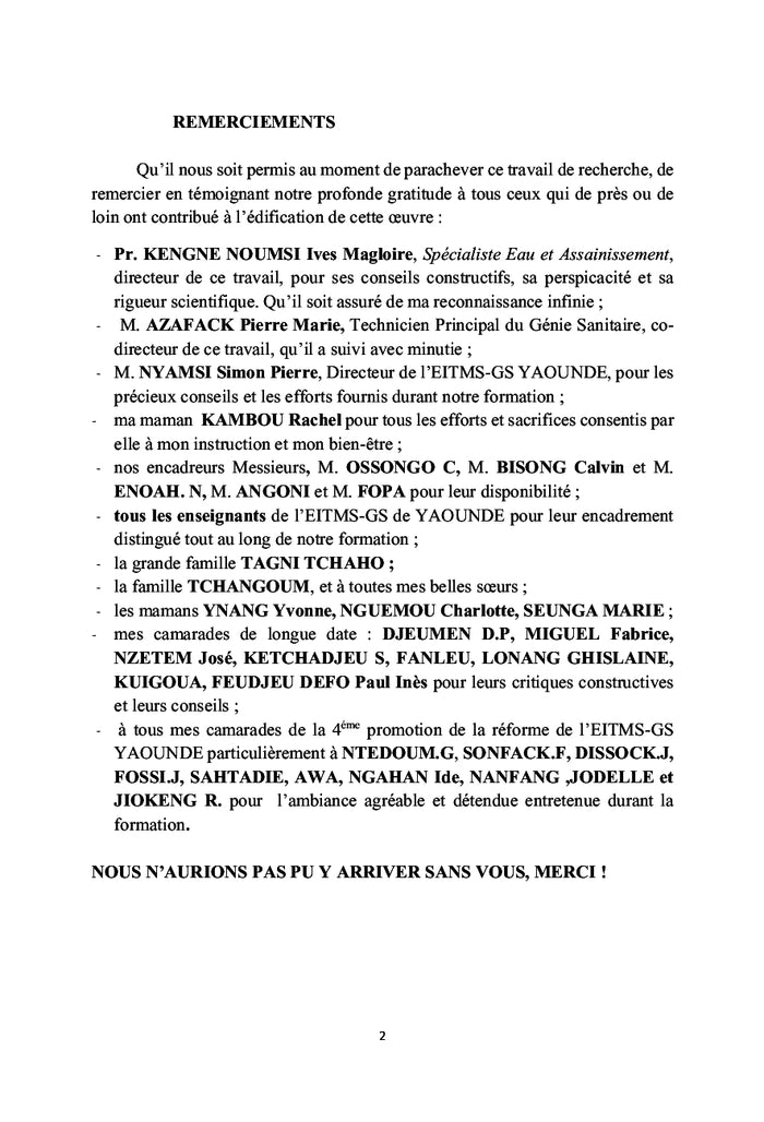 Risques lies A la gestion des dechets hospitaliers