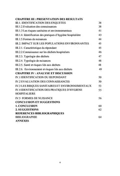 Risques lies A la gestion des dechets hospitaliers