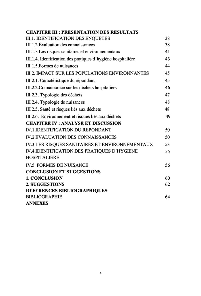 Risques lies A la gestion des dechets hospitaliers