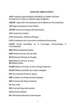 Risques lies A la gestion des dechets hospitaliers