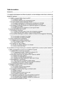 Le changement de progiciel dans une entreprise de transport/logistique