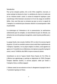 Le changement de progiciel dans une entreprise de transport/logistique