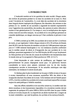 Les accidents mortels de la voie publique à Kinshasa entre 2010 et 2015