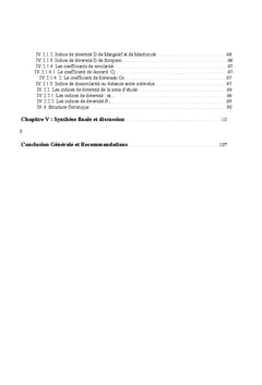 Le Thuya (Tetraclinis articulata) et chene vert