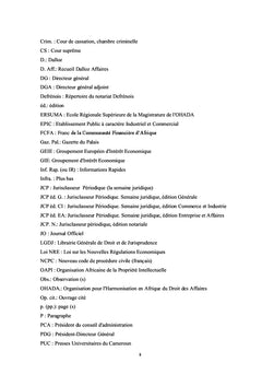 Les dirigeants de societes commerciales en droit OHADA