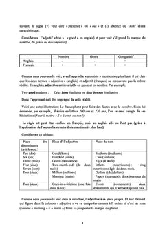 Grammaire pour la sensibilisation linguistique