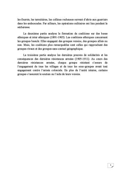 Le Pays Baoule et l'organisation des résistances armées de 1891 à 1911