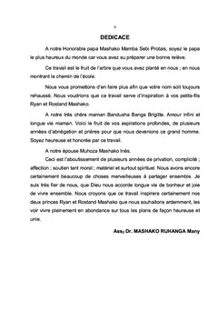 Mortalité néonatale au Nord-Kivu