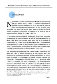 Marketing des laboratoires pharmaceutiques
