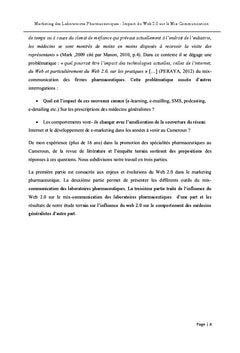 Marketing des laboratoires pharmaceutiques