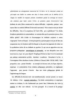 Redynamisation du processus redactionnel A l'universite