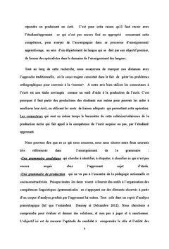 Redynamisation du processus redactionnel A l'universite