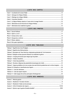 Evaluation environnementale du site KoloAla