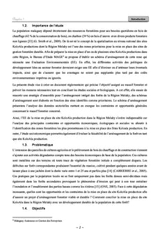 Evaluation environnementale du site KoloAla