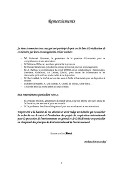 Conservation de la biodiversité et coopération internationale