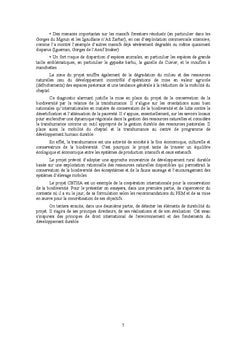 Conservation de la biodiversité et coopération internationale