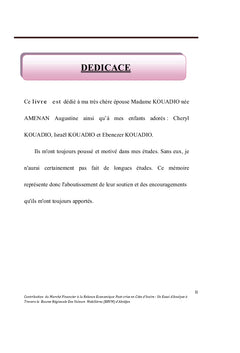 Contribution du marche financier dans la relance economique: