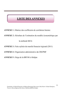 Contribution du marche financier dans la relance economique: