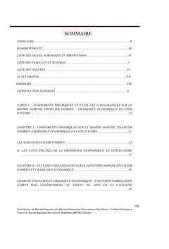 Contribution du marche financier dans la relance economique: