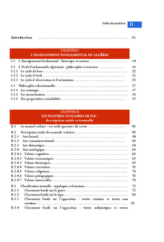 L'école fondamentale en Algérie et la compétence encyclopédique en FLE